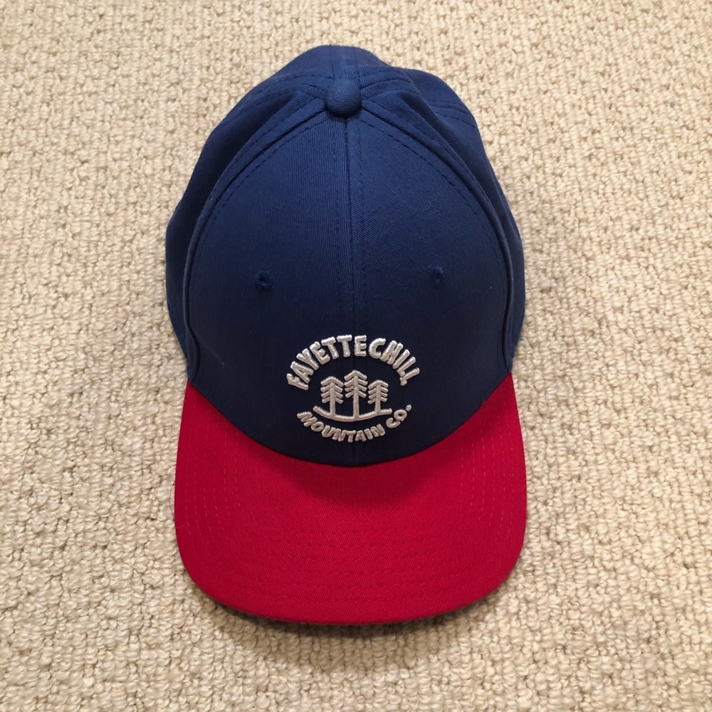 Red & Blue Fayettechill Trucker Hat